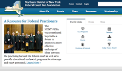 Northern District of New York Federal Court Bar Association