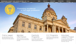 Bar Assocation Wordpress Website Redesign